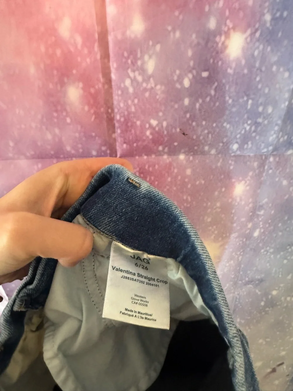 Jag Valentina straight crop jeans